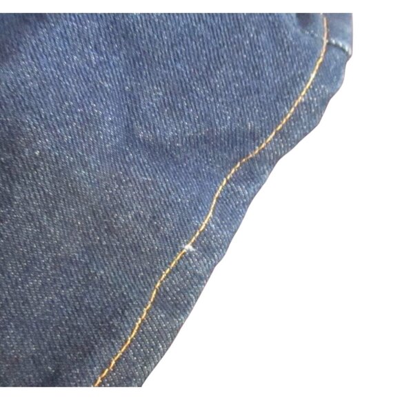 Mens Levi's 517 Jeans 32x26 Bootcut Raw Dark Denim Poly Blend Stretch Jeans - Picture 5 of 5